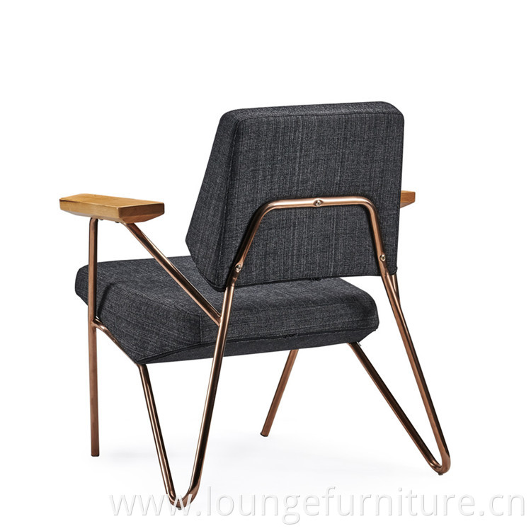 High Evaluation Italian Retro Vintage Lounge Chair Home Lounge Chair Soft Office Lounge Chair